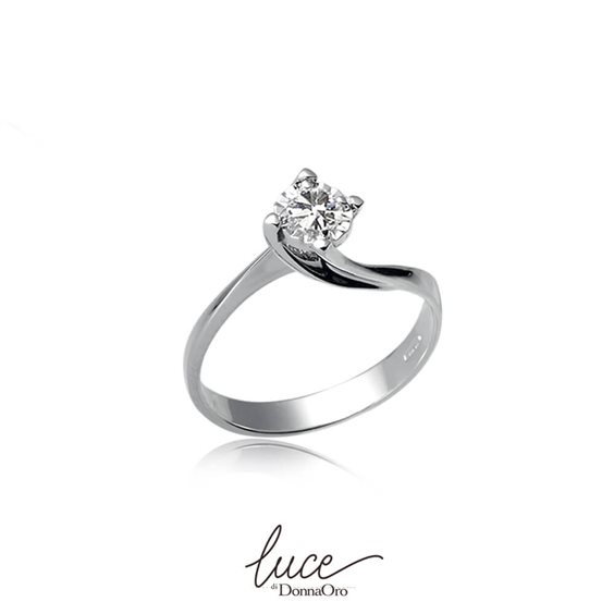 Ring Donna Oro Woman Luce in Gold Diamante 0.02 Ct DHAS9134.002 - DHAS9134.002